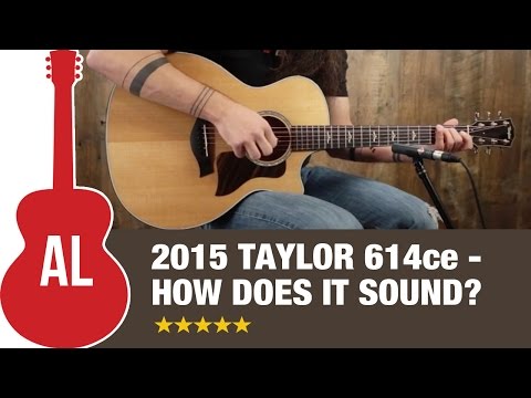 NEW 2015 Taylor 614ce Review