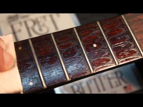 Fret Butter How to Clean and Condition Rosewood Fingerboard, Polish your Guitar Frets