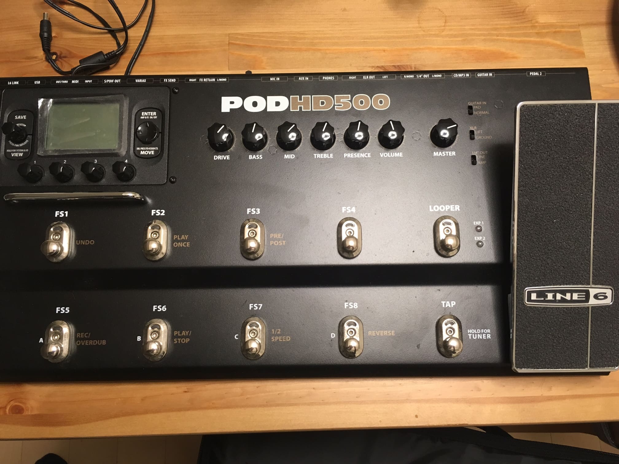 POD HD500をレビューする【エレキギター関連商品】 | 弾き語りすとLABO