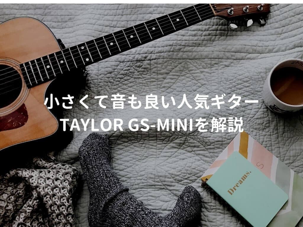 Taylor（テイラー）GS-MINIをレビュー。小さいけど音は本格的な 