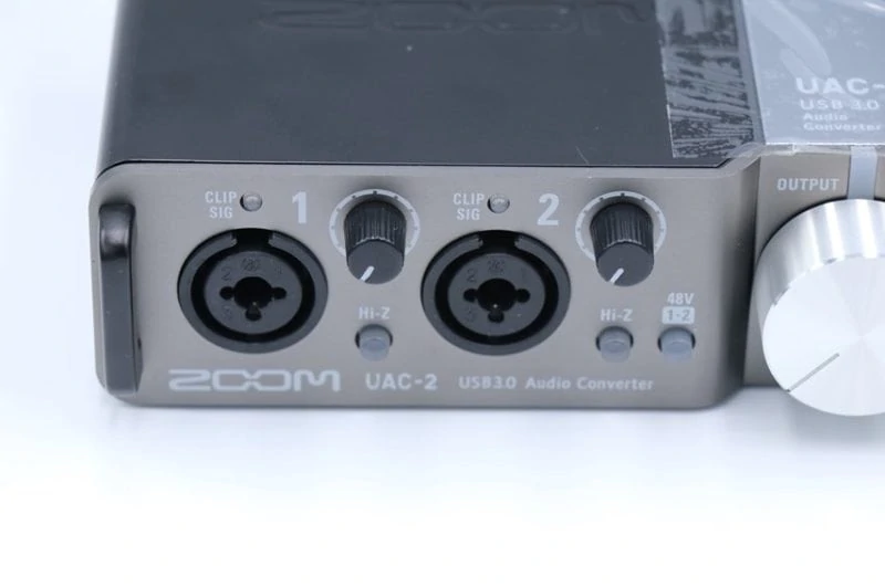ZOOM UAC-2のコンボジャック