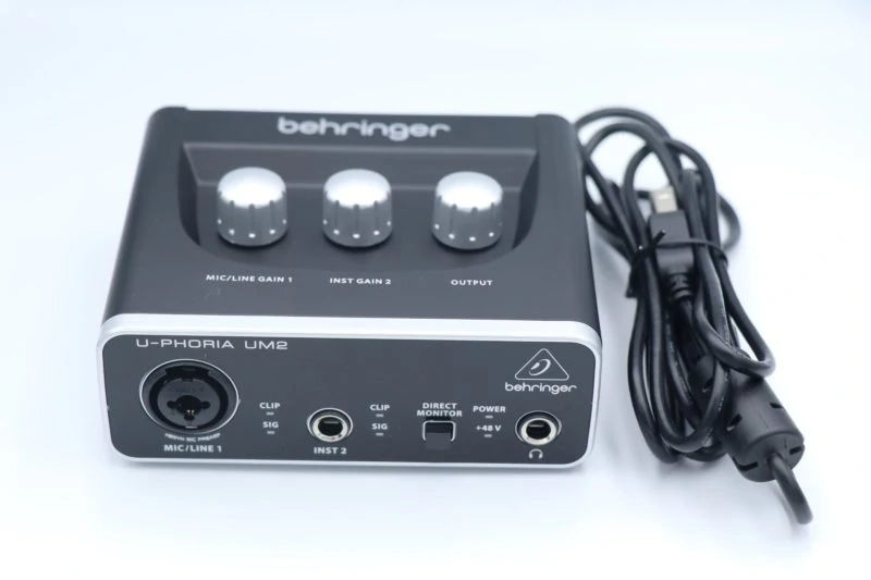 behringer（ベリンガー）UM2 U-PHORIAをレビュー。5,000円未満で買える 