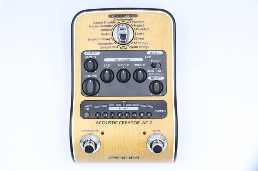 USBキーボード ZOOM AC-3 ズーム　アコースティックギター プリアンプ エフェクター