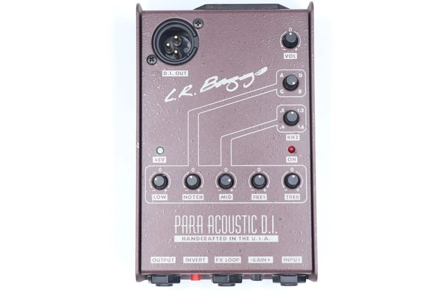 L.R.Baggs Para Acoustic D.I.（パラアコ）をレビュー。音質が安定する 