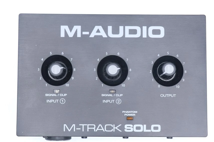 M-AUDIO M-Track Soloをレビュー。5,000円程度でちゃんと使える 