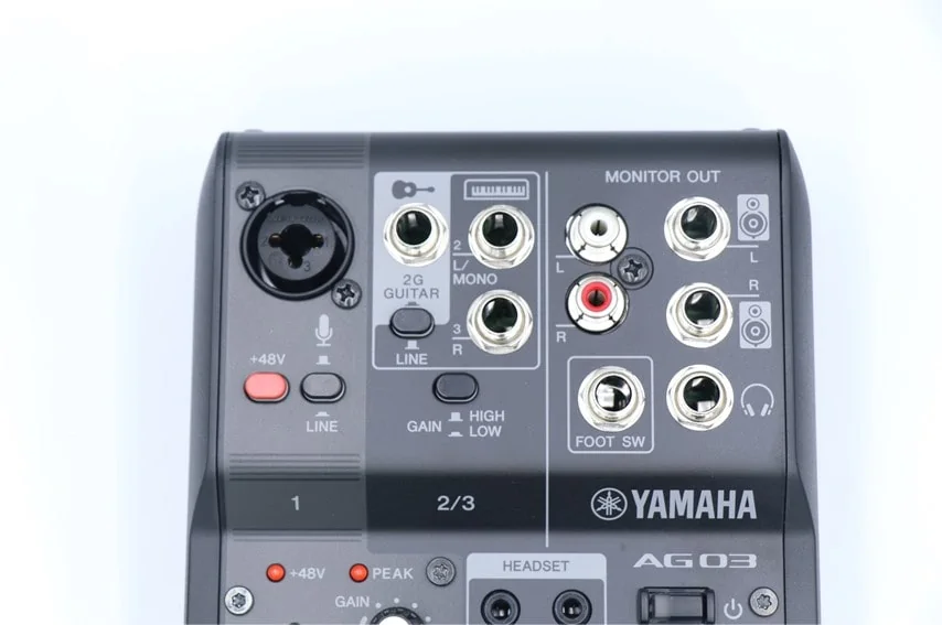 YAMAHA AG03MK2をレビュー。ライブ配信で最強のオーディオ 