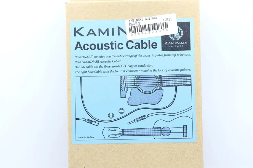 Kaminari Cable K-AC3LSのパッケージ