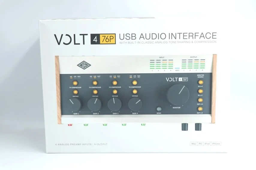 Universal Audio Volt 476P 外箱