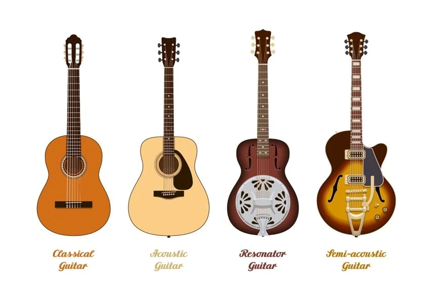 アコースティックギターの種類