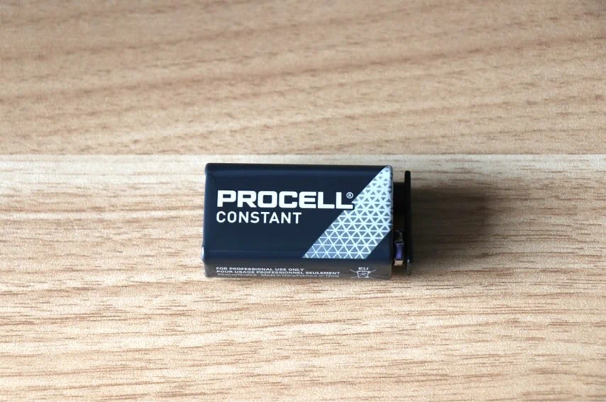 楽器用の9V電池 Procell
