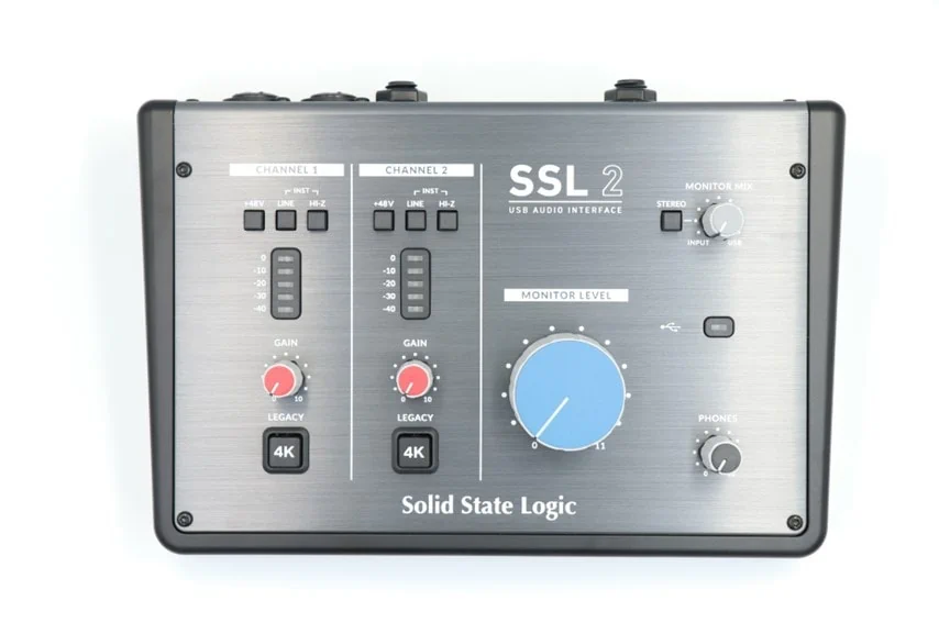 Solid State Logic SSL2 上面