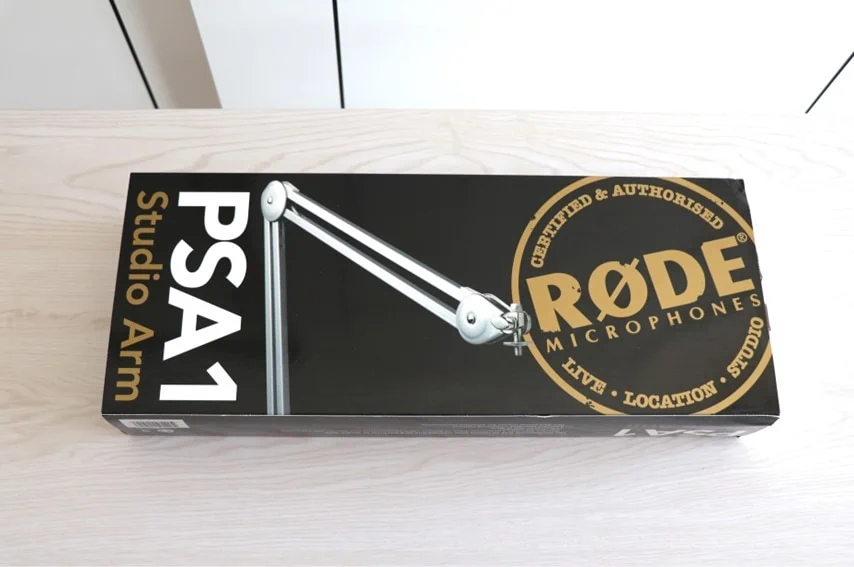RODE PSA1の外箱